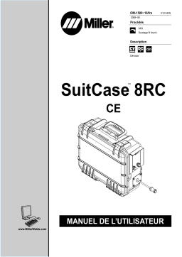 Miller SUITCASE 8RC CE Manuel utilisateur