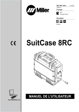 Miller SUITCASE 8RC CE Manuel utilisateur