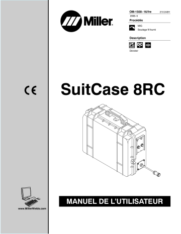 LG171394W | Manuel du propriétaire | Miller SUITCASE 8RC CE Manuel utilisateur | Fixfr