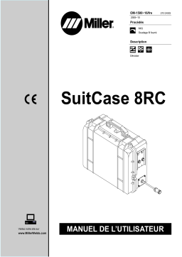 Miller SUITCASE 8RC CE Manuel utilisateur