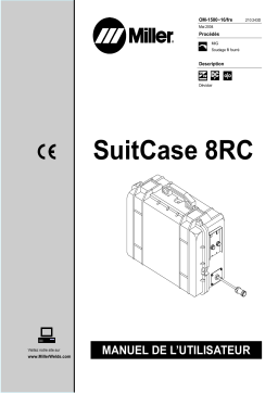 Miller SUITCASE 8RC CE Manuel utilisateur