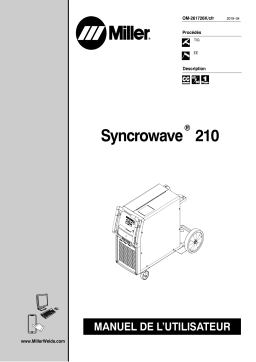 Miller SYNCROWAVE 210 Manuel utilisateur