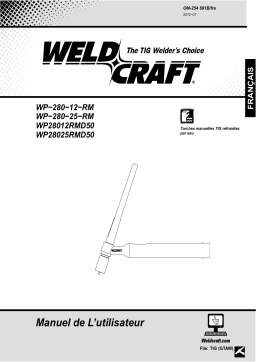 Miller WP-280 TORCHES Manuel utilisateur