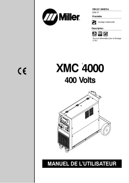 Miller XMC 4000 Manuel utilisateur