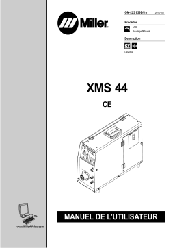 Miller XMS 44 Manuel utilisateur