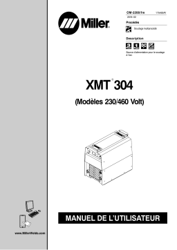 Miller XMT 304 CC AND CC/CV (230/460) Manuel utilisateur