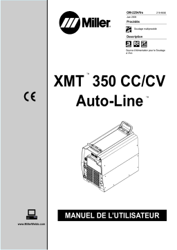 Miller XMT 350 CC/CV AUTO-LINE CE 907161012 Manuel utilisateur