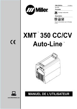 Miller XMT 350 CC/CV AUTO-LINE CE 907161012 Manuel utilisateur