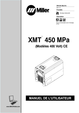 Miller XMT 450 MPA (400 VOLT MODEL) CE Manuel utilisateur