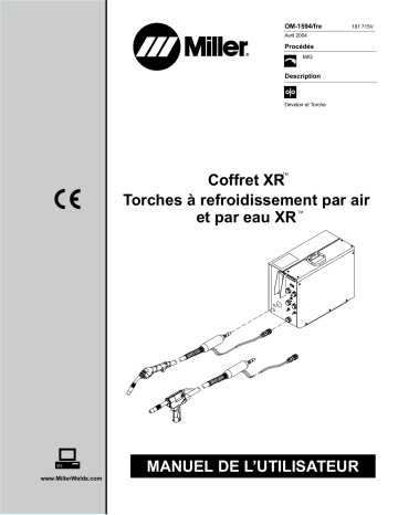 LE212804 | Manuel du propriétaire | Miller XR GUNS Manuel utilisateur | Fixfr