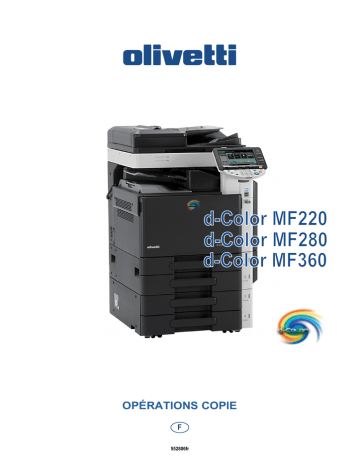 Manuel du propriétaire | Olivetti d-Color MF220-MF280-MF360 Manuel utilisateur | Fixfr