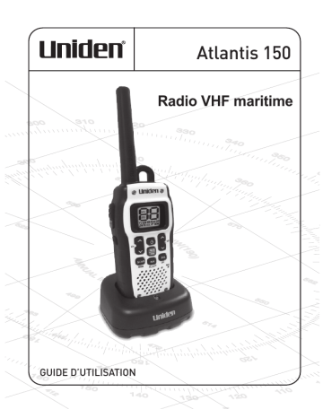 Manuel du propriétaire | Uniden ATLANTIS 150 Manuel utilisateur | Fixfr