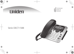 Uniden DECT1588-5 Manuel utilisateur