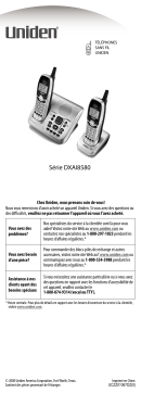 Uniden DXAI8580-2 Manuel utilisateur