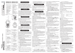Uniden GMR4060 Manuel utilisateur