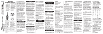 GMR5098-2CKVP | Manuel du propriétaire | Uniden GMR5088-2CKHS Manuel utilisateur | Fixfr