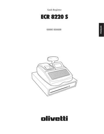 Manuel du propriétaire | Olivetti ECR 8220 Manuel utilisateur | Fixfr