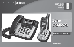 Uniden CXAI5698 Manuel utilisateur