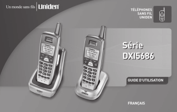 Manuel du propriétaire | Uniden DXI5686-2 Manuel utilisateur | Fixfr