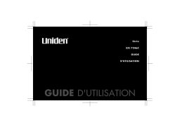 Uniden EXI7246C Manuel utilisateur