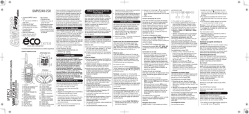 Manuel du propriétaire | Uniden GMR2240-2CK Manuel utilisateur | Fixfr