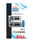 Boss Audio Systems MR508UAB Manuel utilisateur