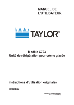 Taylor Model C723 Manuel utilisateur