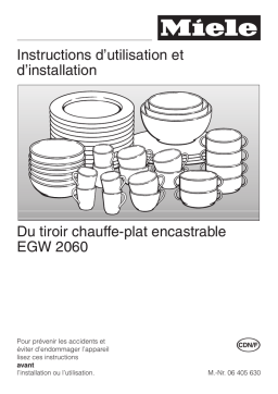 Miele EGW2060 Manuel utilisateur