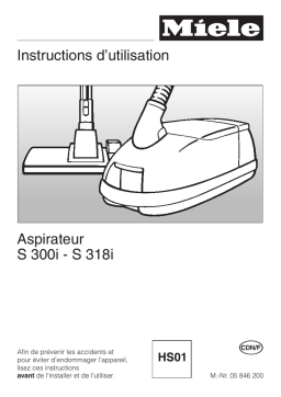 Miele S300 Manuel utilisateur