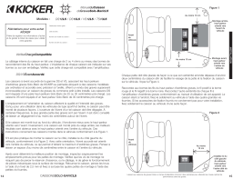 Kicker 2006 caisson de graves Solo-Baric L5 Manuel utilisateur