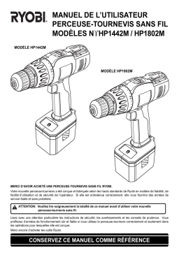 Ryobi P714K Manuel utilisateur