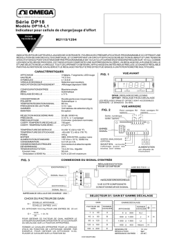 Omega DP18-L1 Manuel utilisateur