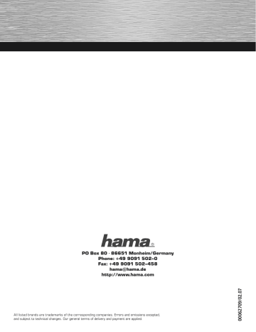Manuel du propriétaire | Hama 00062709 eSATA Hard Drive Enclosure for 3.5