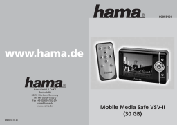 Hama 00055104 Mobile MediaSafe VSV-II, 30 GB Manuel utilisateur