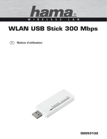 Manuel du propriétaire | Hama 00053132 N600 Dual Band WLAN USB Stick, 2.4/5 GHz Manuel utilisateur | Fixfr