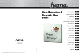 Hama 00100981 "Belmuro" Magnetic Glass Board, 30 x 30 cm Manuel utilisateur