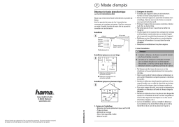 Hama 00040946 "SD-131HS" Photoelectronic Smoke Detector Manuel utilisateur