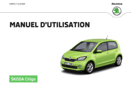 SKODA Citigo (2016/08) Manuel utilisateur