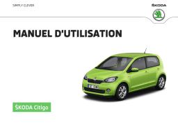 SKODA Citigo (2016/05) Manuel utilisateur