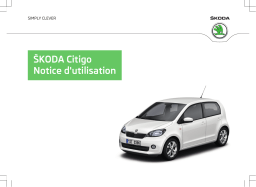 SKODA Citigo (2014/11) Manuel utilisateur