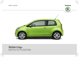 SKODA Citigo (2012/03) Manuel utilisateur