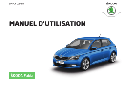 SKODA Fabia (2016/05) Manuel utilisateur