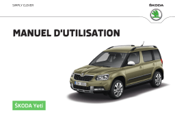 SKODA Yeti (2016/05) Manuel utilisateur