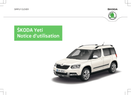 SKODA Yeti (2014/05) Manuel utilisateur