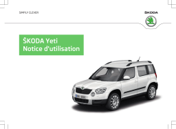 SKODA Yeti (2012/11) Manuel utilisateur