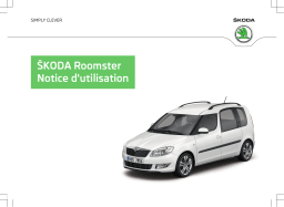 SKODA Roomster (2013/11) Manuel utilisateur