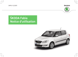 SKODA Fabia (2014/11) Manuel utilisateur