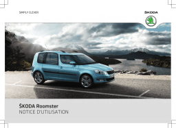 SKODA Roomster (2011/11) Manuel utilisateur