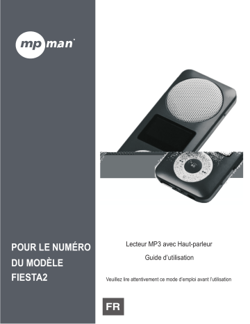 Manuel du propriétaire | MPMan FIESTA² MP3 Manuel utilisateur | Fixfr