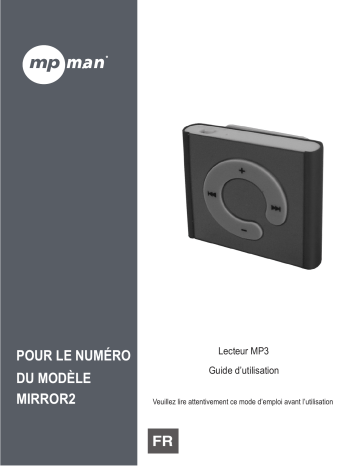 Manuel du propriétaire | MPMan MIRROR2 MP3 Manuel utilisateur | Fixfr